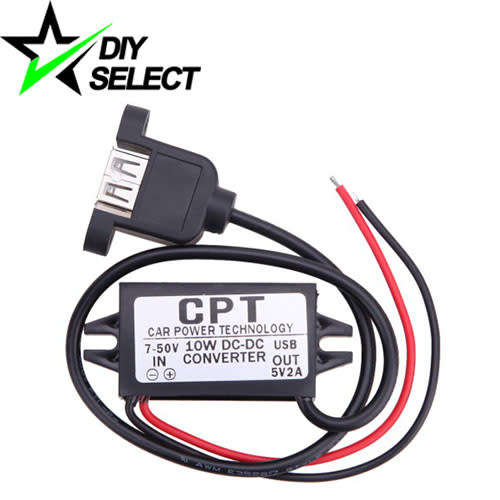 Battery Charger Car Box 12V to 5V 2A Single USB Panel **LOCAL STOCK**