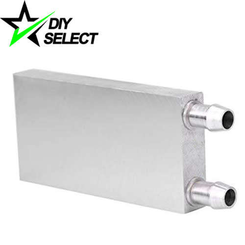 Heatsink Aluminium Water Cooling Block for Peltier 80 x 40 x 12mm **LOCAL STOCK**