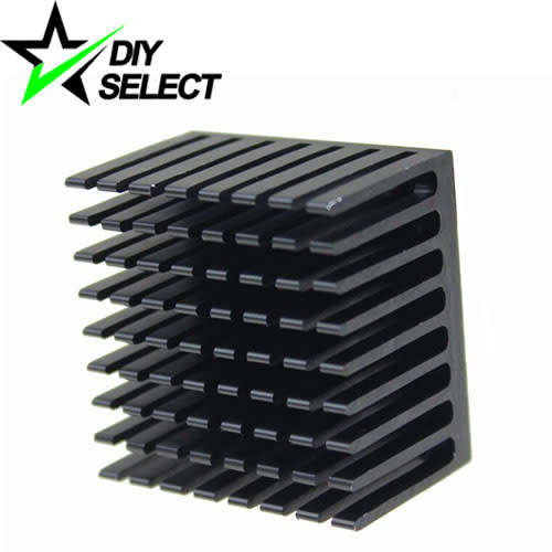 Heatsink Aluminium 37 x 37 x 24mm Black **LOCAL STOCK**