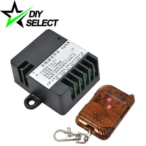 Controller Relay 12V 2 Channel + 1 Remote (2 Button) 433MHz **LOCAL STOCK**