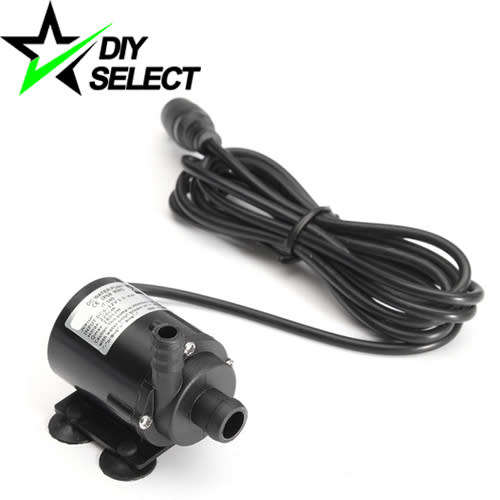 Pump 6-12V DC Mini Submersible 280L/H 2.2M Lift with Suction Base **LOCAL STOCK**