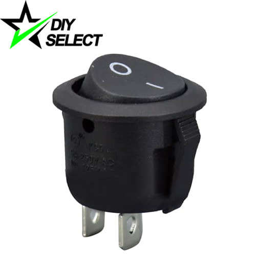 Switch Rocker Black 20mm 220V AC **LOCAL STOCK**