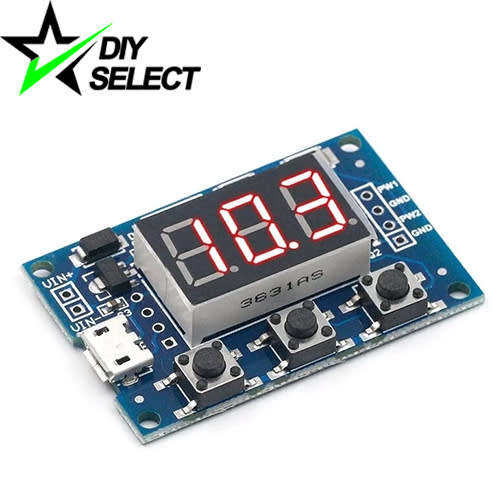 Controller Duty Cycle Frequency PWM Display 3 But 5-30V (1HZ-150kHZ) 2CH **LOCAL STOCK**