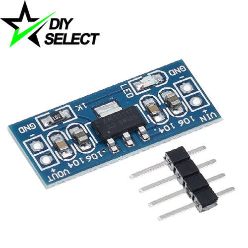 Step Down Voltage 800mA (4.5-12V to 3.3V) AMS1117 **LOCAL STOCK**