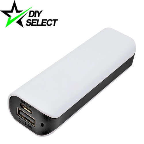 Battery 18650 (1pc) Power Bank Charger White **LOCAL STOCK**
