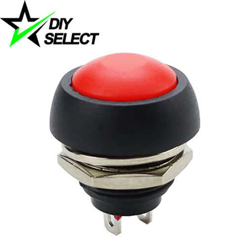 Switch Momentary Push Button Red 250V 1A **LOCAL STOCK**