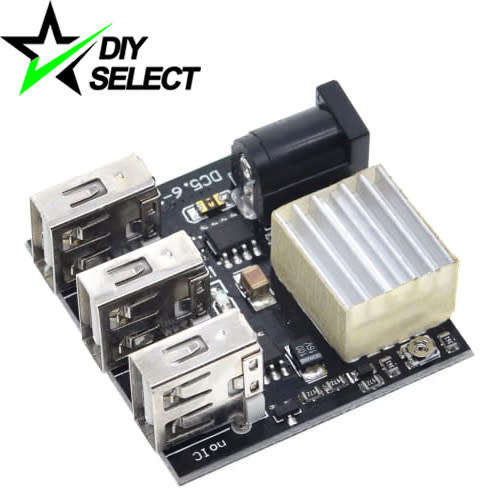 Battery Charger (9-12V to 5V) 3x USB 8A **LOCAL STOCK**