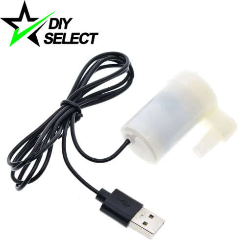 Pump 3-5V DC Mini Submersible (Upright) USB **LOCAL STOCK**