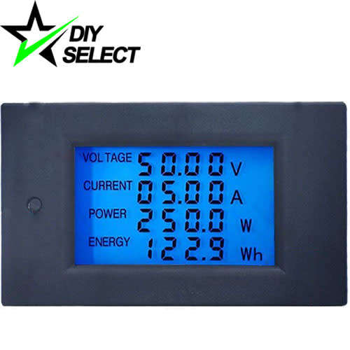 Voltmeter DC 7.5-100V 20A Digital 4-IN-1 Current Voltage Power Energy Meter WZ-DM20 **LOCAL STOCK**
