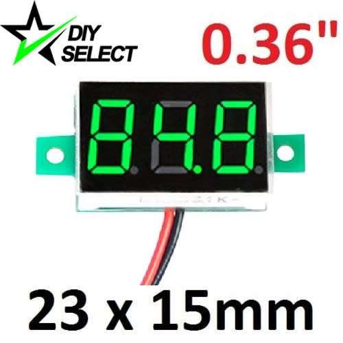 Voltmeter DC 4.5-30V 0.36` Mini 3 Digit Display **LOCAL STOCK**