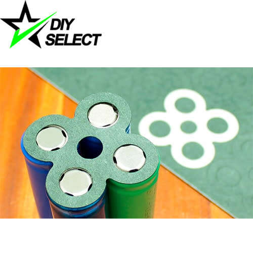 Battery 18650 Insulation Gasket Green with Holes 4pc **LOCAL STOCK**