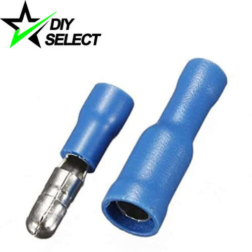 Connector Wire Bullet Crimp Male Female Set Blue **LOCAL STOCK**