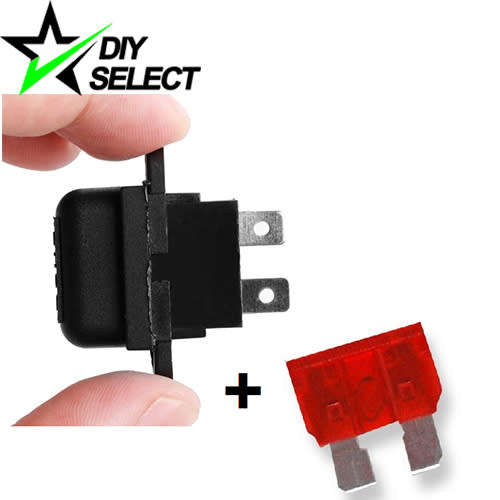 Fuse + Holder Panel Mount with Cap **LOCAL STOCK**