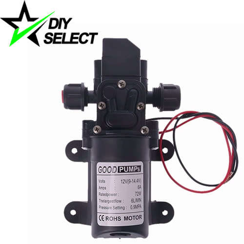 Pump 12V Diaphragm 6 L/min 70W Auto on off **LOCAL STOCK**
