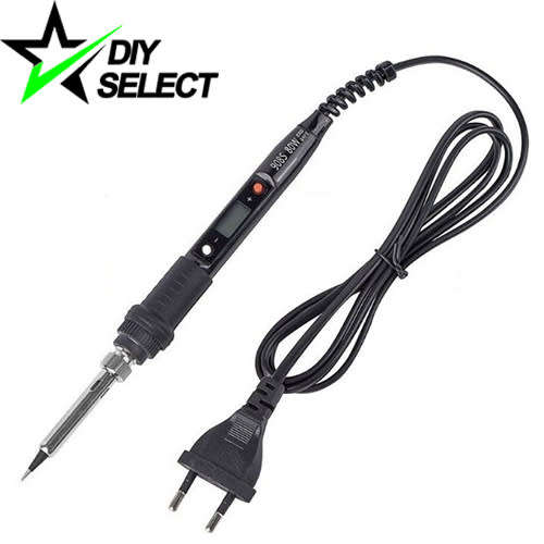 Soldering Iron 908-S Black 220V 80W Adjustable with LCD Display **LOCAL STOCK**