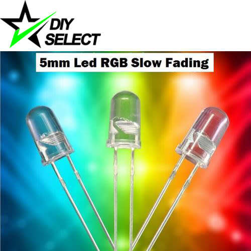 5mm Led RGB Flashing and Fading (Red Green Blue Yellow Pink White) **LOCAL STOCK**