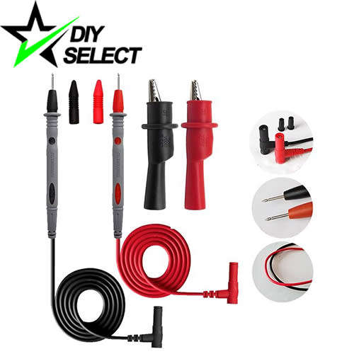 Multimeter Leads With Alligator Clips 1000V 20A **LOCAL STOCK**