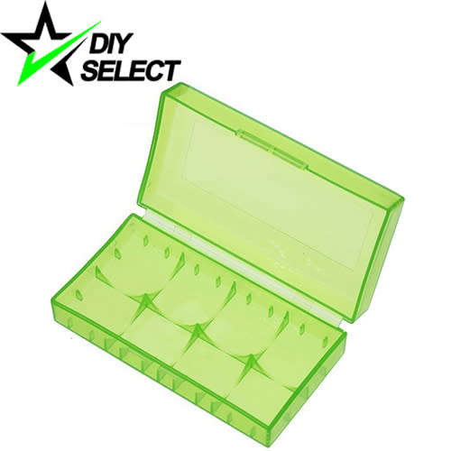 Battery Holder Storage Box 2pc 18650 Green **LOCAL STOCK**