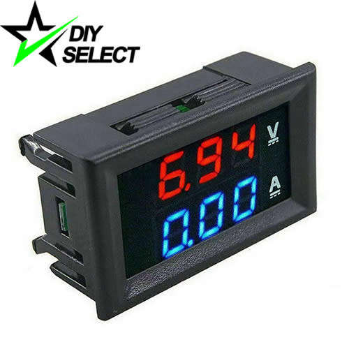 Voltmeter Ammeter DC 0-100V 50A 3 Digit Display Adjustable **LOCAL STOCK**