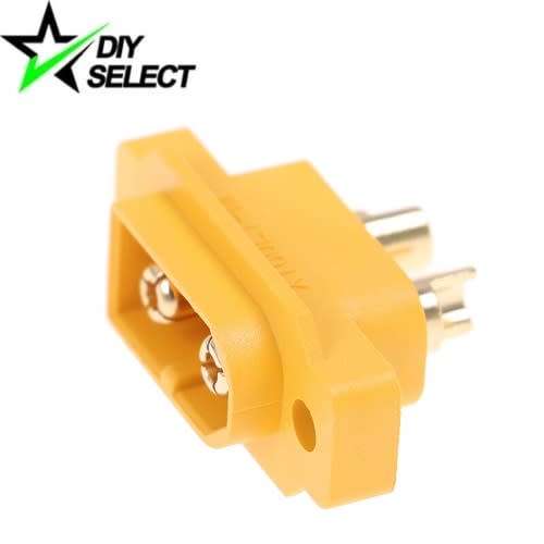 Connector XT60E Male Panel Mount **LOCAL STOCK**