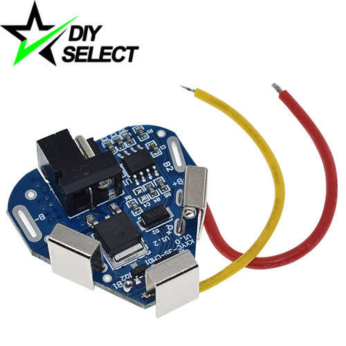Battery 18650 Li-ion Protection Board 3s 6A Blue with Drill Clips **LOCAL STOCK**