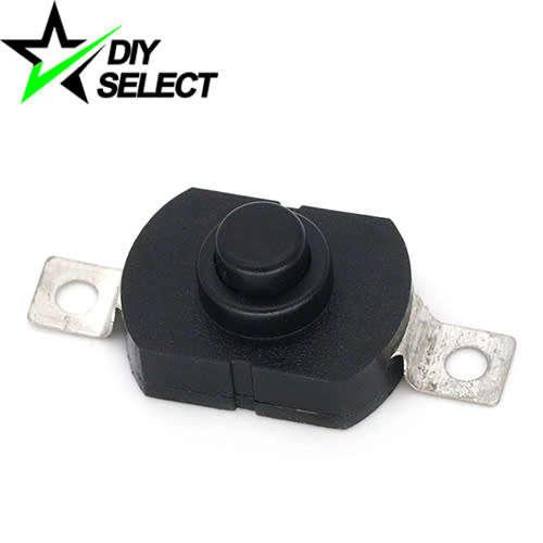 Switch Push Button Latching Rectangular Rounded 18x12mm **LOCAL STOCK**