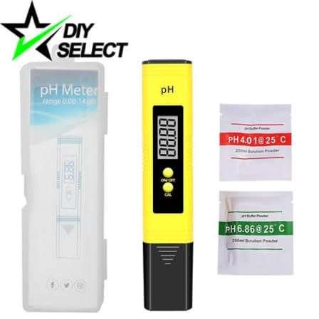 PH Meter Tester Digital + Buffer Powders and Case **LOCAL STOCK**