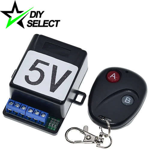 Controller Relay 5V 2 Channel + 1 Remote (2 Button) 433MHz **LOCAL STOCK**
