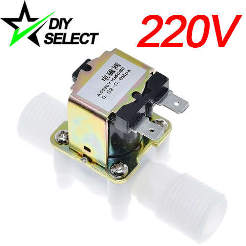 Solenoid Valve Water Flow Switch 220V AC 1/2` **LOCAL STOCK**