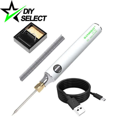 Soldering Iron USB 5V 8W Adjustable + Light Display **LOCAL STOCK**