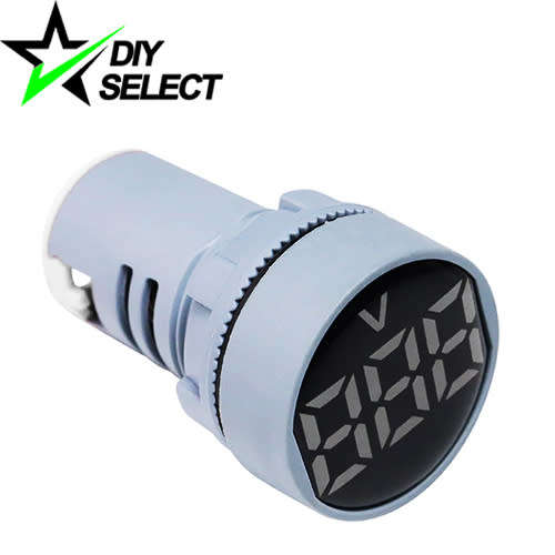 Voltmeter Voltage Meter Digital Display 30-500V AC White **LOCAL STOCK**