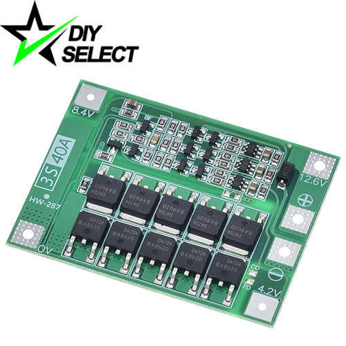 Battery 18650 Li-ion Protection and Balance Board for Drill 3s 12.6V 40A **LOCAL STOCK**