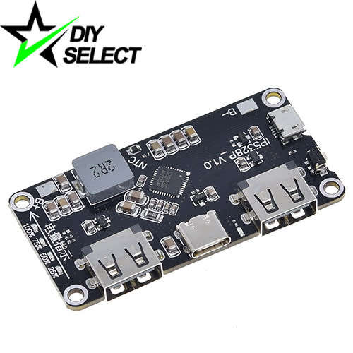 Battery 18650 Fast Charger Board Type C + 2x USB IP5328P **LOCAL STOCK**