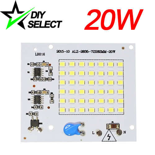 Led Floodlight Board Cool White 20W 220V **LOCAL STOCK**