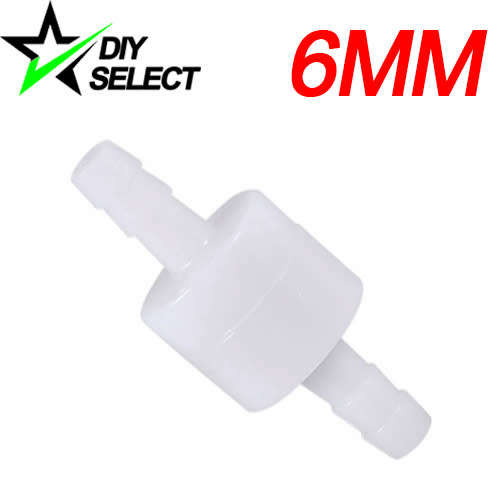 Non Return Check Valve 6mm Plastic **LOCAL STOCK**