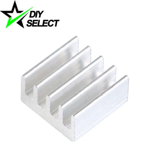 Heatsink Aluminium 11 x 11 x 5mm Silver **LOCAL STOCK**
