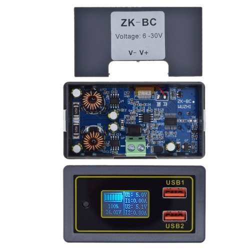 Voltmeter 6-30V DC Lithium / Lead Acid Battery Voltage, Current, Capacity + 2x USB **LOCAL STOCK**