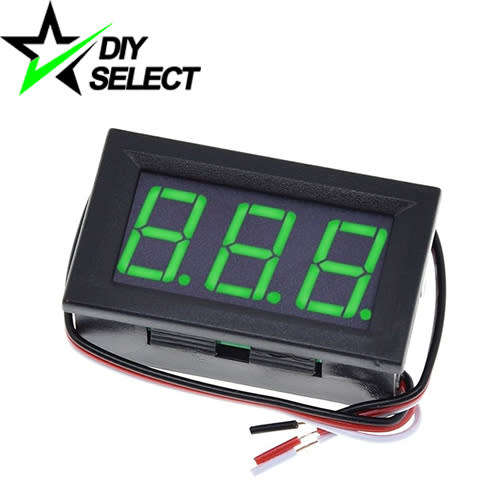 Voltmeter Voltage Meter DC 0-30V Large 3 Digit Display Green **LOCAL STOCK**