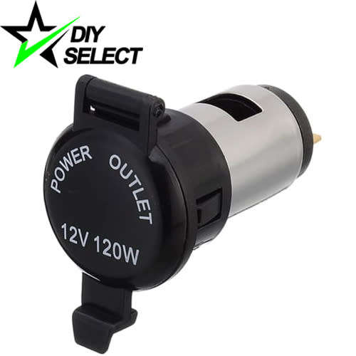 Car Cigarette Power Socket Female Metal Body 12V **LOCAL STOCK**