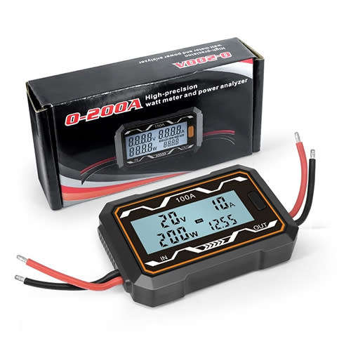 Volt Meter Amp Watt Meter Power Analyzer DC 60V 200A **LOCAL STOCK**