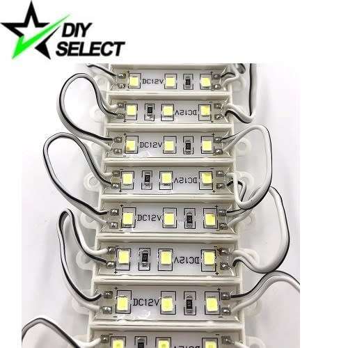 Led Module 3Led SMD 2835 12V 0.5W Cool White **LOCAL STOCK**
