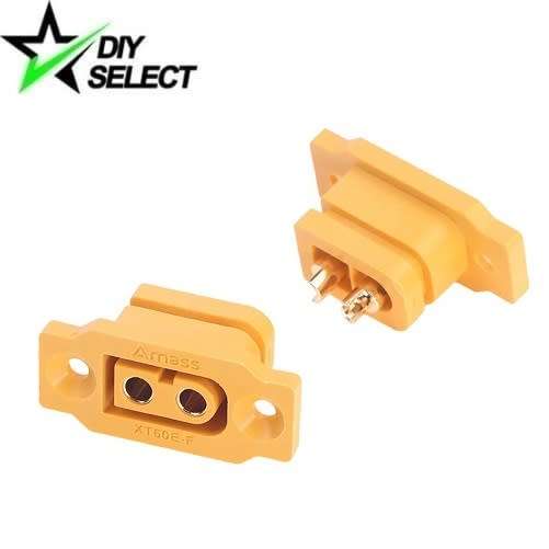 Connector XT60E Female Panel Mount **LOCAL STOCK**