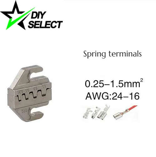 Tool Crimping Jaw Set (Spring Terminal) 0.25-1.5mm2 **LOCAL STOCK**