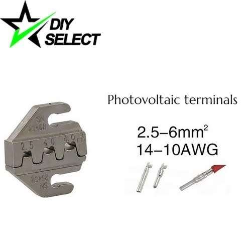 Tool Crimping Jaw Set (Solar / Photovoltaic Terminal) 2.5-6mm2 **LOCAL STOCK**