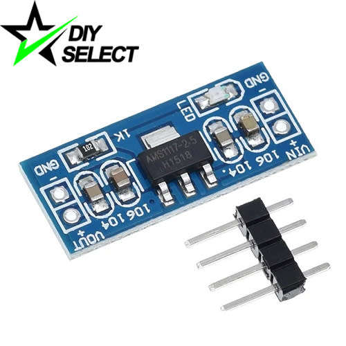 Step Down Voltage 800mA (4.5-12V to 2.5V) AMS1117 **LOCAL STOCK**