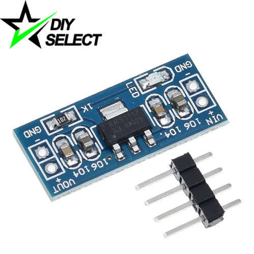 Step Down Voltage 800mA (4.5-12V to 3.3V) AMS1117 **LOCAL STOCK**