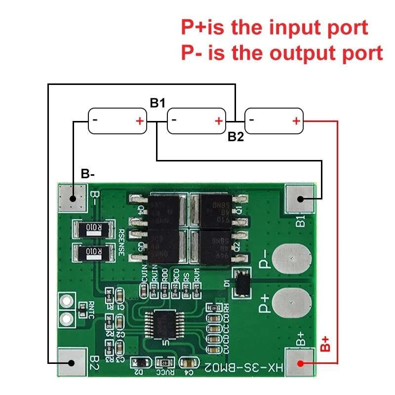 Battery LiFePO4 Protection Board 3s 14A **LOCAL STOCK**