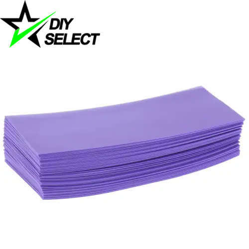 Battery Sleeve 18650 Heat Shrink Tubing Purple 30mm Wide x 72mm Long **LOCAL STOCK**