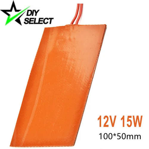 Heating Pad Silicone Flexible Waterproof 12V DC **LOCAL STOCK**