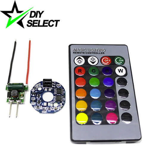 Led Driver 3W RGB, Remote and Controller Board (12V) **LOCAL STOCK**